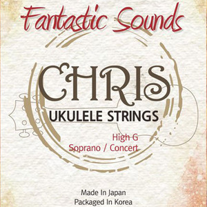 {딩가링}[CHRIS]Sprano/Concert Ukulele String (High G) 크리스 소프라노/콘서트 우쿨렐레 스트링