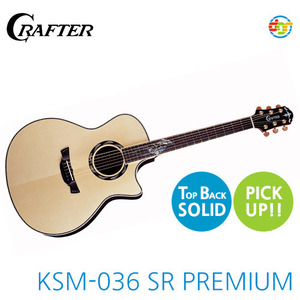 {딩가링}[Crafter]KSM-036 SR PREMIUM 크래프터 어쿠스틱기타 GA바디.