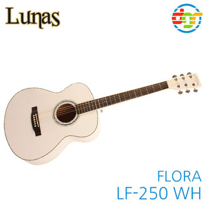 {딩가링}[Lunas]LF-250 WH(화이트) FLORA 루나스 플로라 어쿠스틱기타