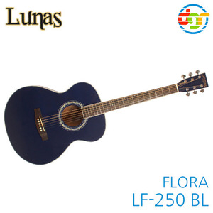 {딩가링}[Lunas]LF-250 BL(블루) FLORA 루나스 플로라 어쿠스틱기타