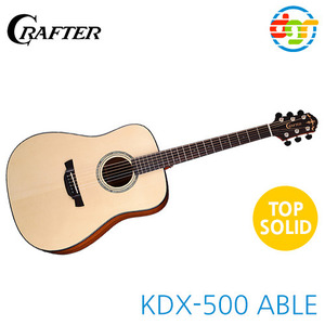 {딩가링}[Crafter]KDX-500 ABLE 크래프터 어쿠스틱기타 드래드넛바디.